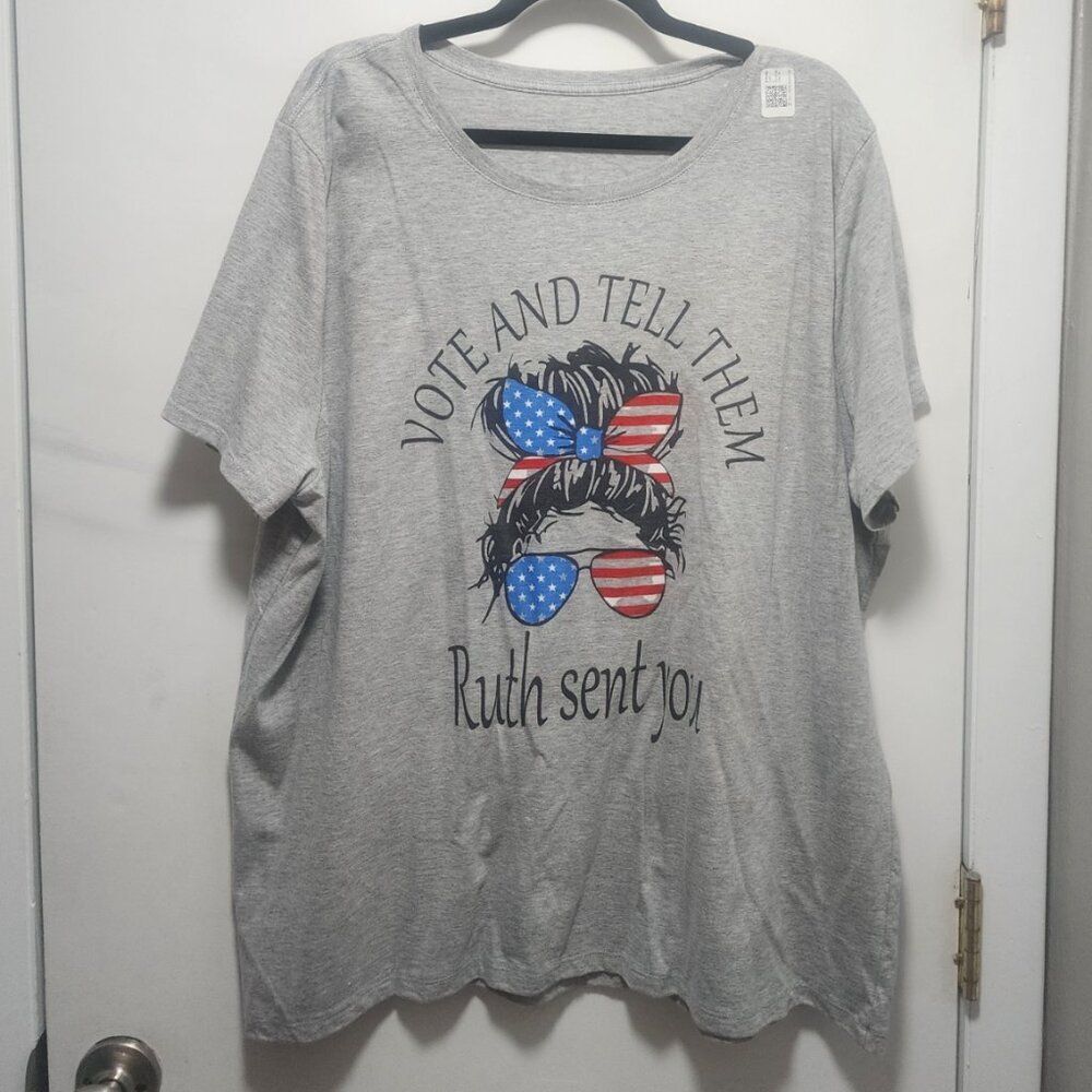 NWOT 3XL Ruth Bader Ginsburg Americana Vote Tee